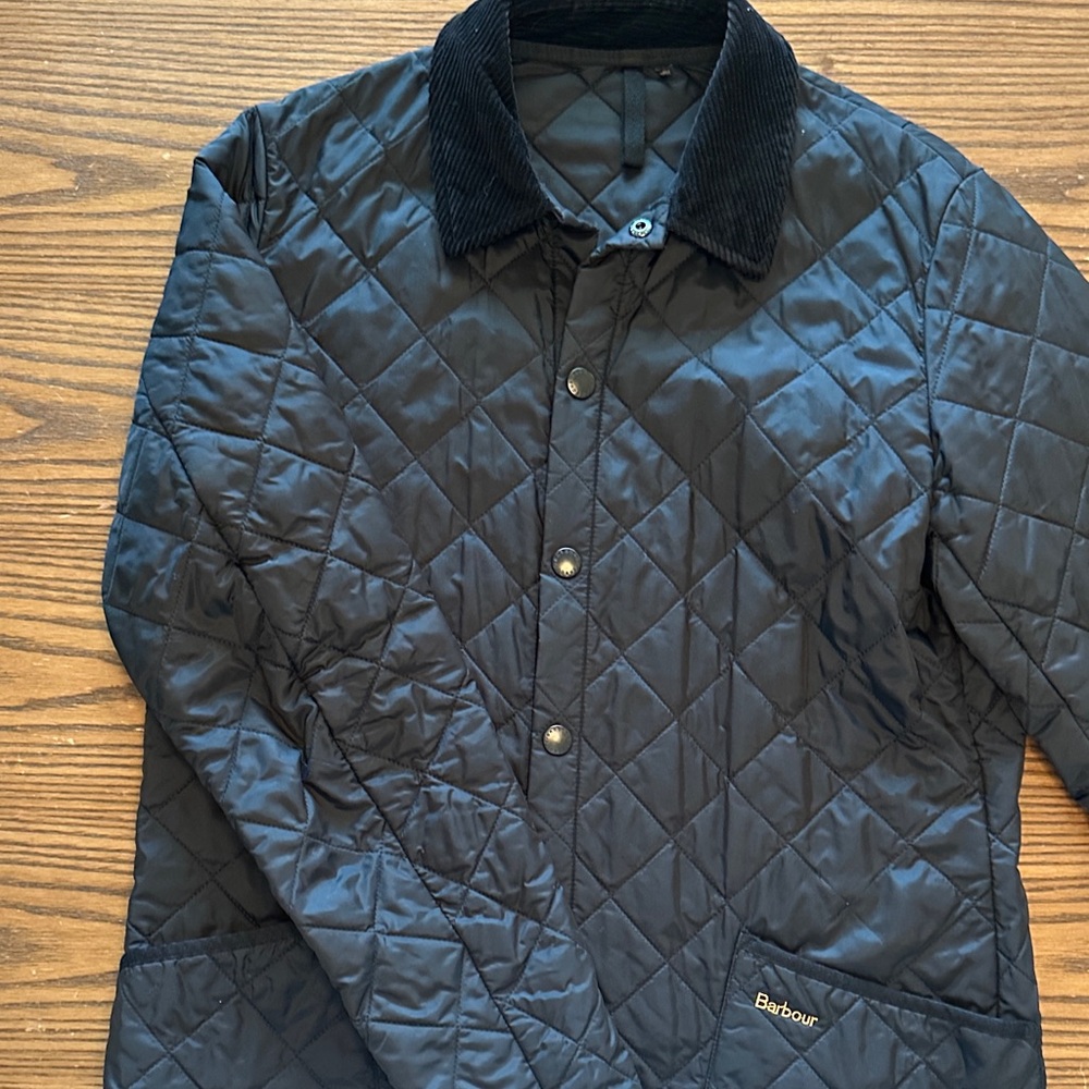 Barbour Men's Quilted black  Heritage Liddesdale Jacket